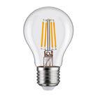 لامپ رشته ای LED گلوب روشن، شیشه لامپ ال ای دی فیلامنت گرم سفید 3300K